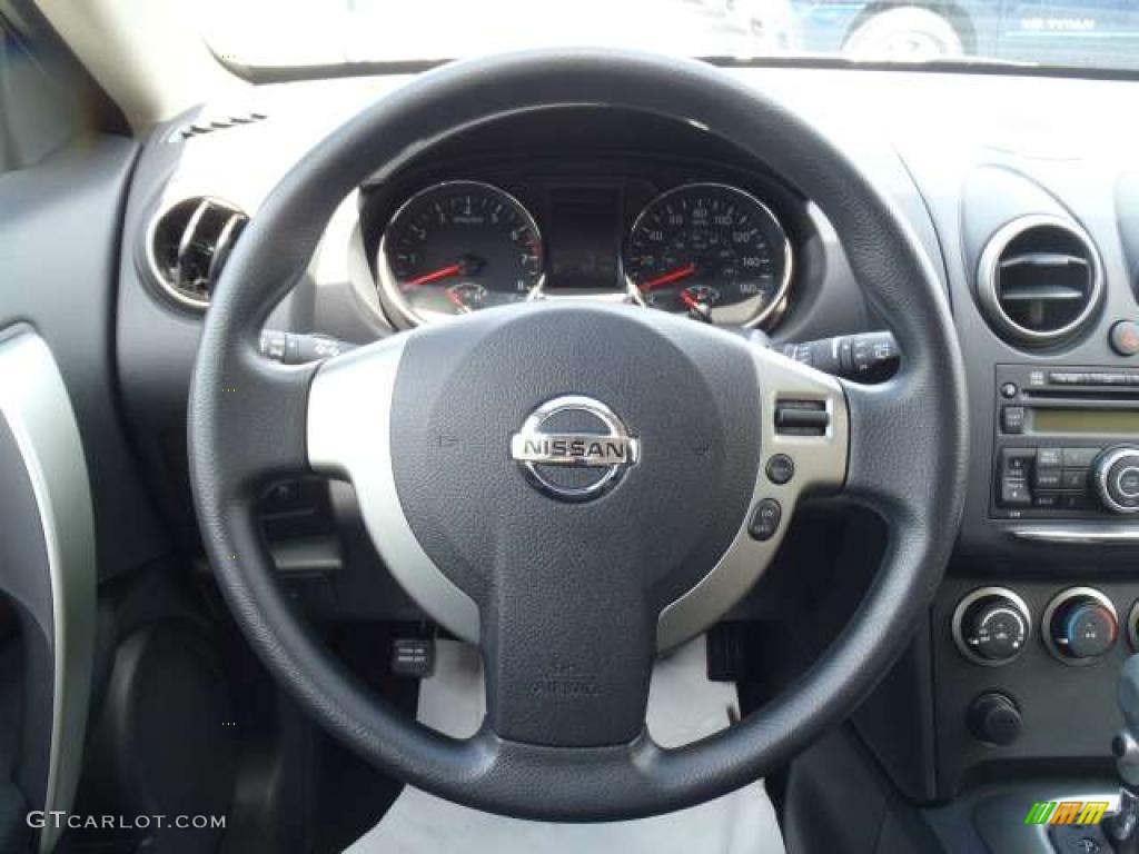 2011 Rogue S - Gotham Gray Metallic / Black photo #7