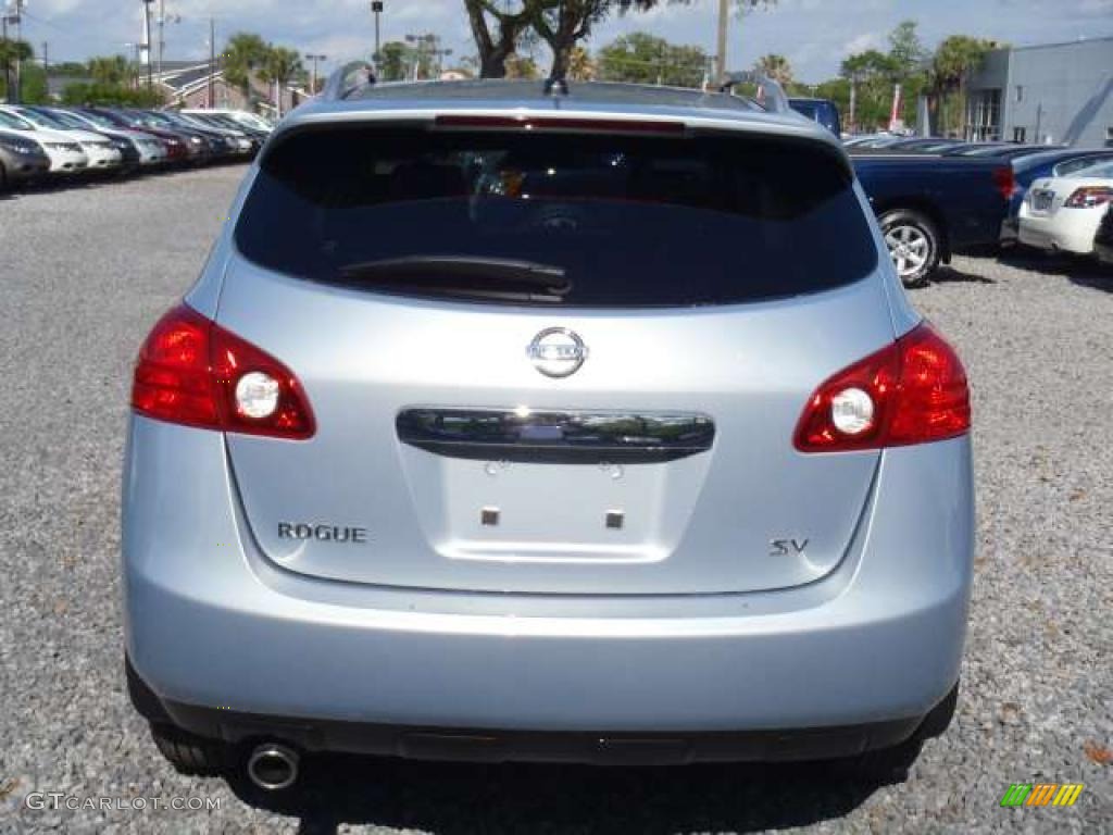 2011 Rogue SV - Frosted Steel Metallic / Black photo #3