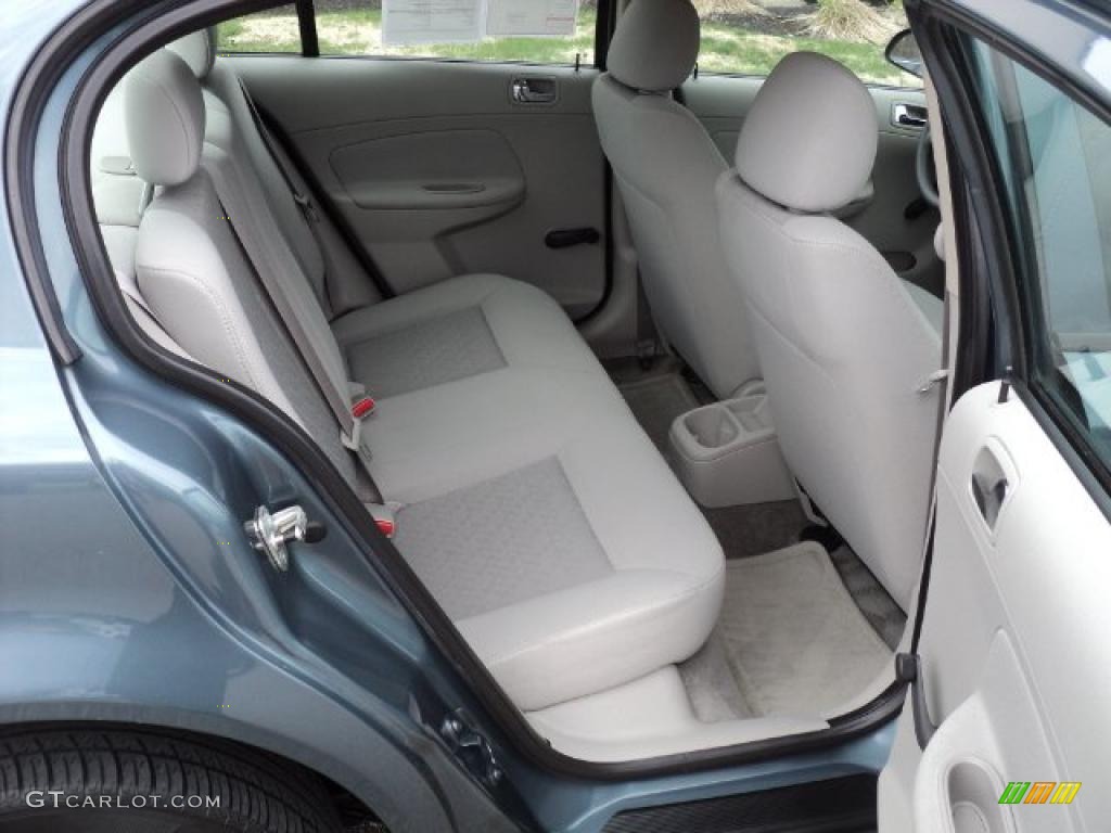 2007 Cobalt LS Sedan - Blue Granite Metallic / Gray photo #12