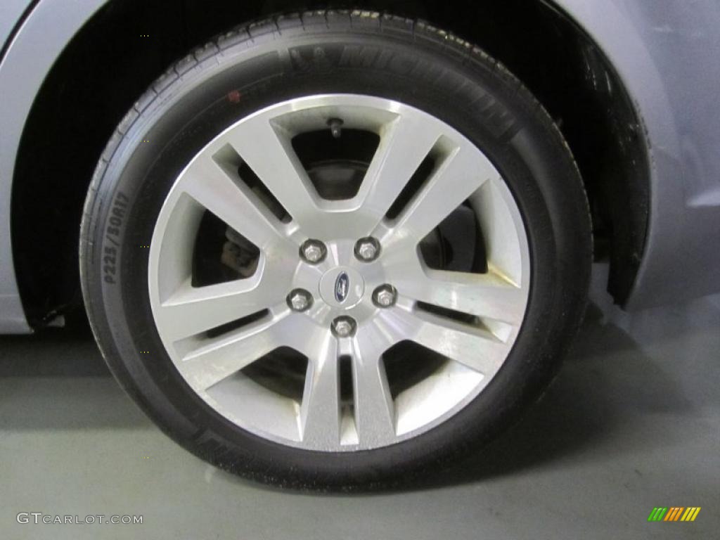 2007 Fusion SEL V6 - Tungsten Grey Metallic / Light Stone photo #9