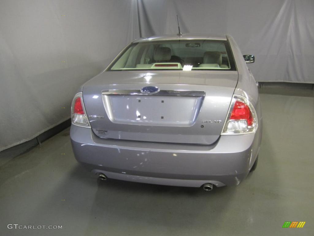 2007 Fusion SEL V6 - Tungsten Grey Metallic / Light Stone photo #12
