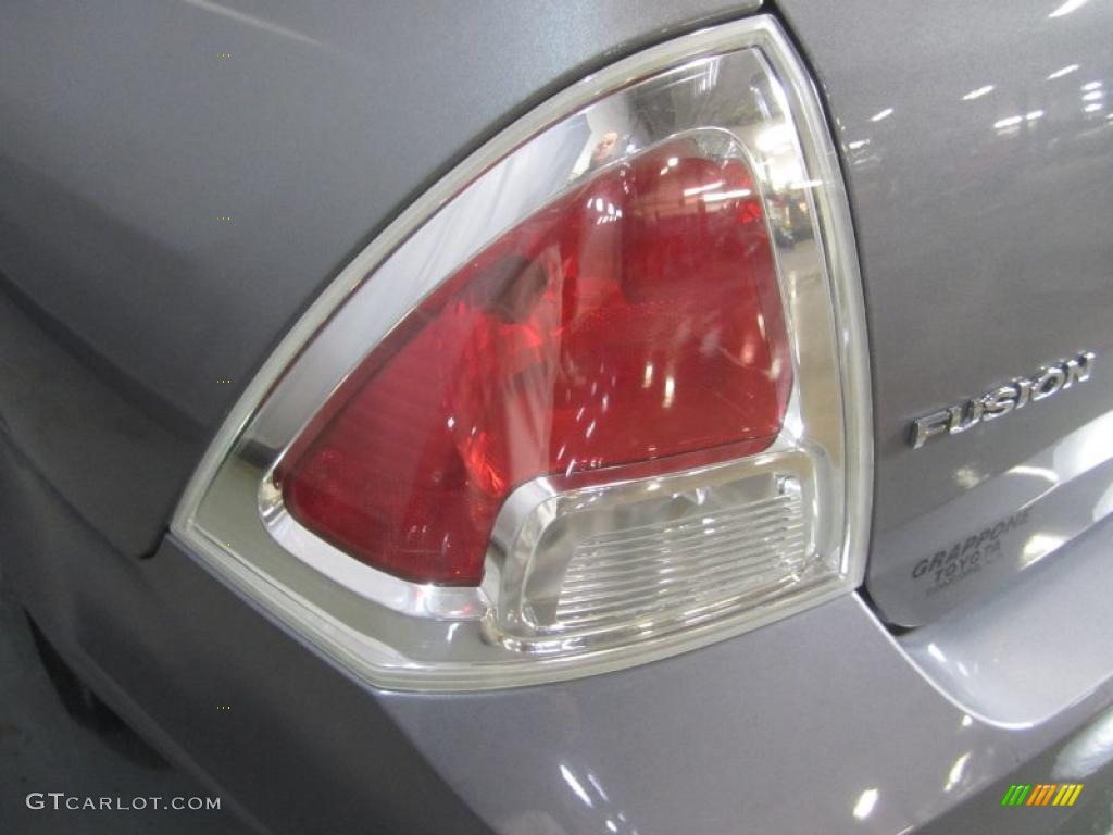2007 Fusion SEL V6 - Tungsten Grey Metallic / Light Stone photo #15