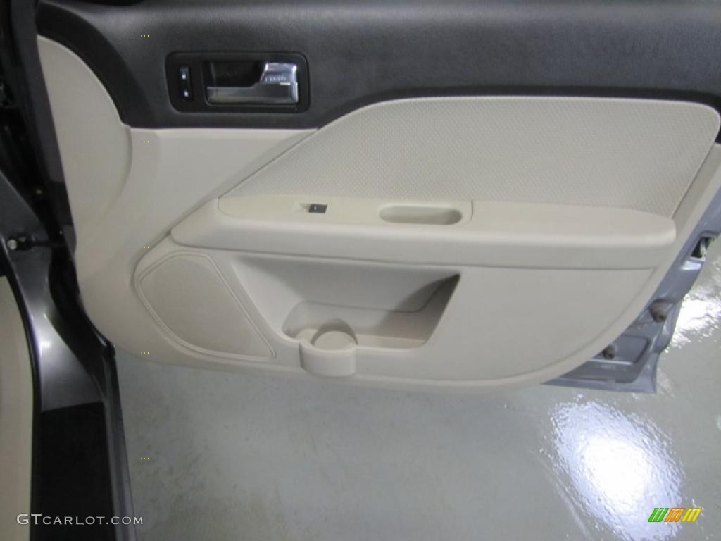 2007 Fusion SEL V6 - Tungsten Grey Metallic / Light Stone photo #24