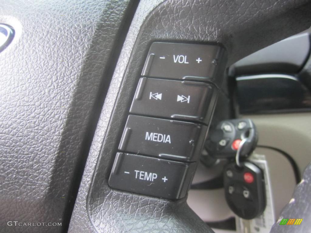 2007 Fusion SEL V6 - Tungsten Grey Metallic / Light Stone photo #31