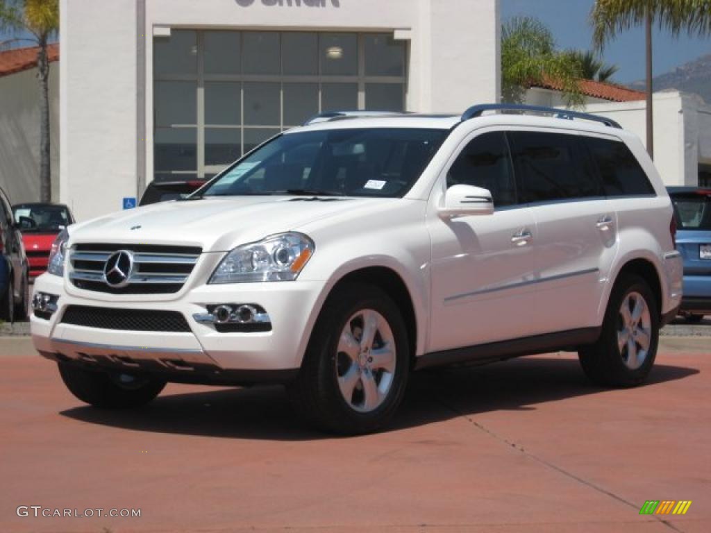 2011 GL 450 4Matic - Diamond White Metallic / Black photo #1