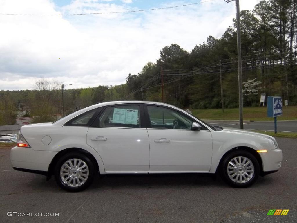 White Suede 2009 Mercury Sable Sedan Exterior Photo #47913096