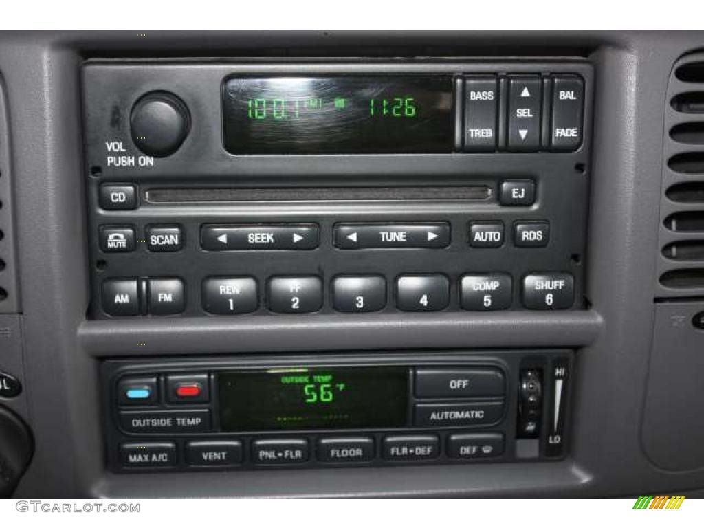 2002 F150 XLT SuperCrew 4x4 - Dark Shadow Grey Metallic / Medium Graphite photo #15