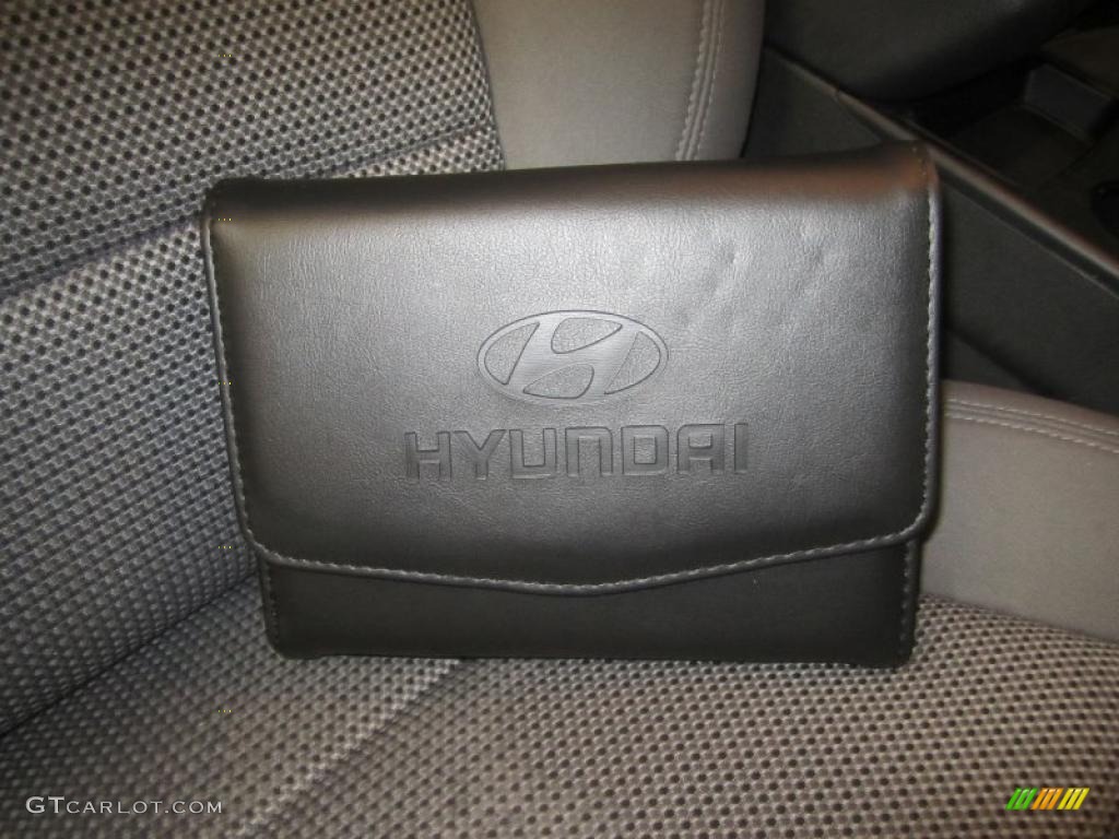 2011 Sonata GLS - Midnight Black / Gray photo #21