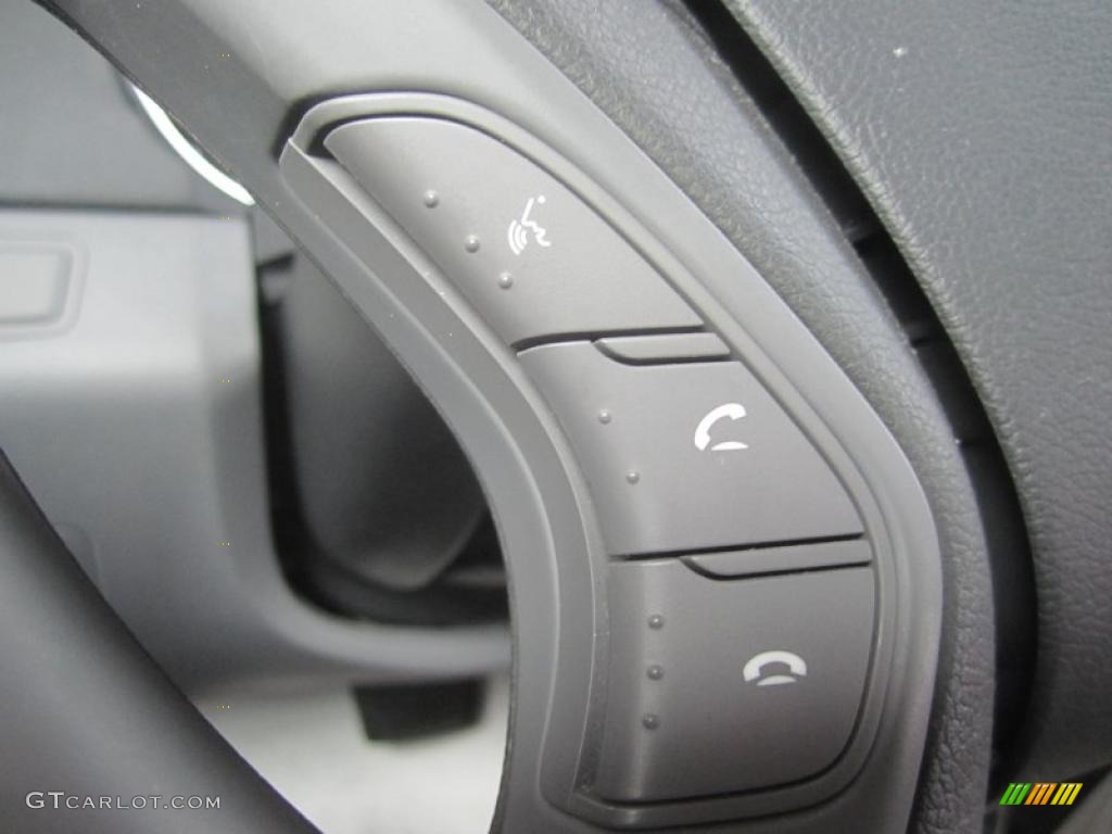 2011 Sonata GLS - Midnight Black / Gray photo #25