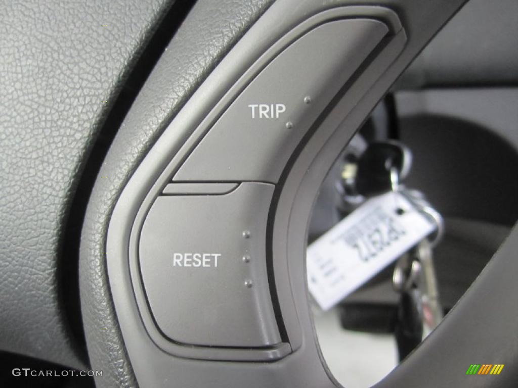 2011 Sonata GLS - Midnight Black / Gray photo #27