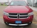 2011 Inferno Red Crystal Pearl Dodge Durango Crew Lux 4x4  photo #2