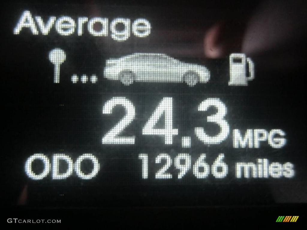 2011 Sonata GLS - Midnight Black / Gray photo #32