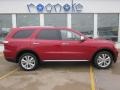 2011 Inferno Red Crystal Pearl Dodge Durango Crew Lux 4x4  photo #4