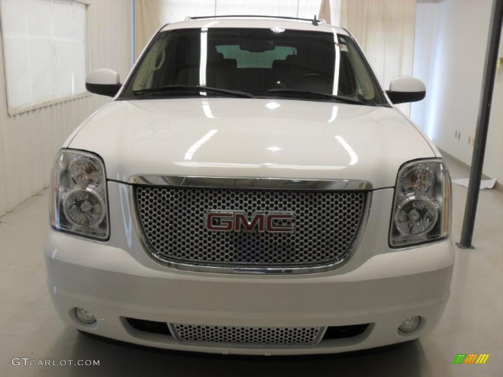 2007 Yukon Denali AWD - Summit White / Cocoa/Light Cashmere photo #6
