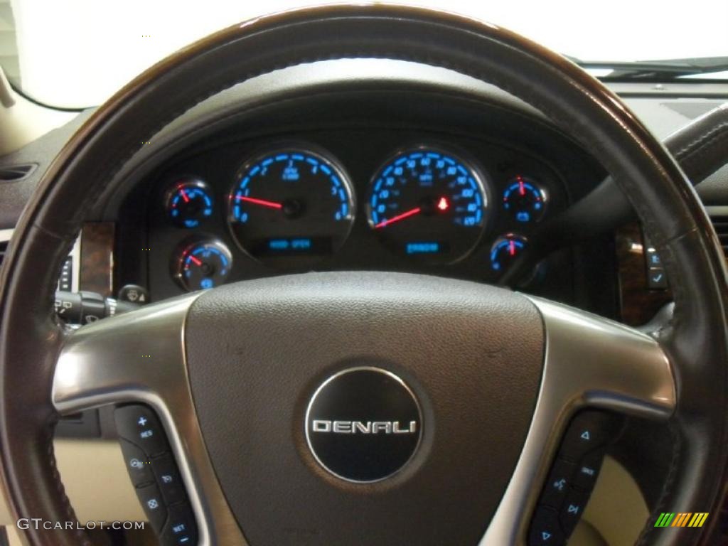 2007 Yukon Denali AWD - Summit White / Cocoa/Light Cashmere photo #16