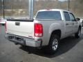 2007 Silver Birch Metallic GMC Sierra 1500 SLE Crew Cab 4x4  photo #4