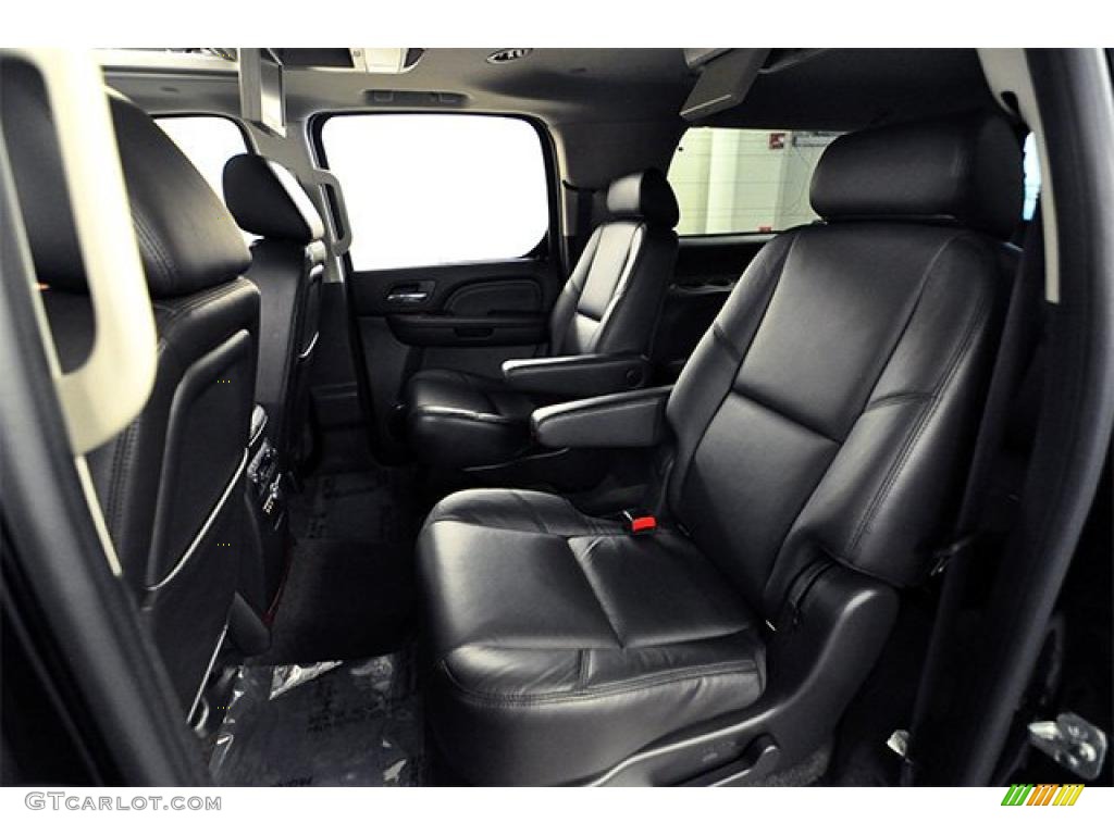 Ebony Interior 2010 Cadillac Escalade ESV AWD Photo #47917689