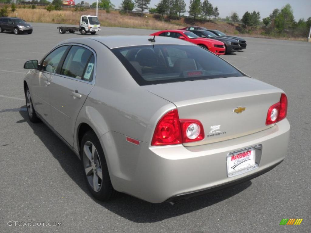 2011 Malibu LT - Gold Mist Metallic / Cocoa/Cashmere photo #2