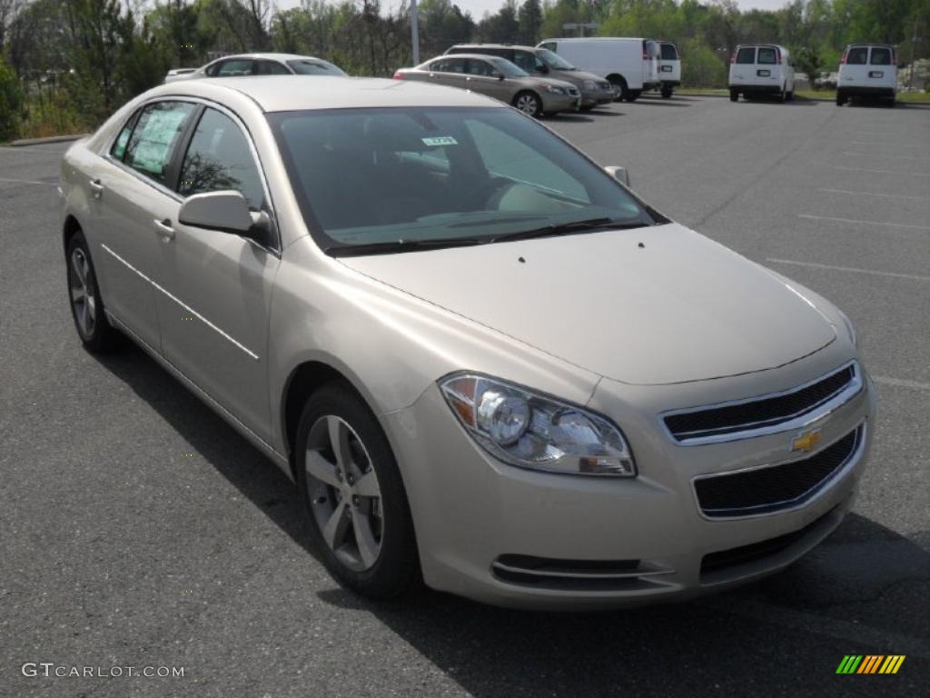2011 Malibu LT - Gold Mist Metallic / Cocoa/Cashmere photo #5