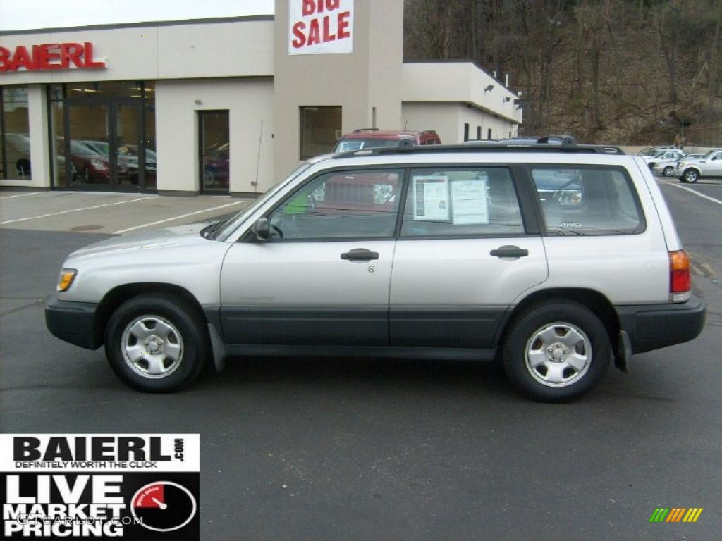 2000 Forester 2.5 L - Silverthorn Metallic / Gray photo #4