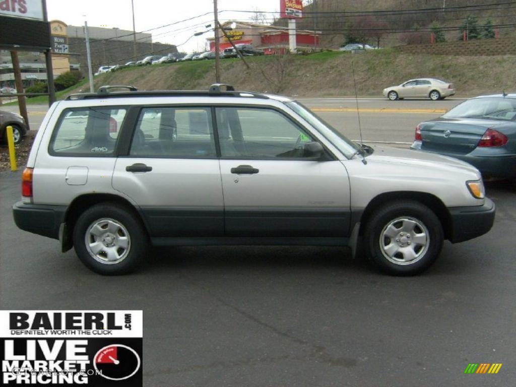 2000 Forester 2.5 L - Silverthorn Metallic / Gray photo #8