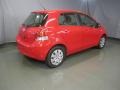 2009 Absolutely Red Toyota Yaris 5 Door Liftback  photo #9