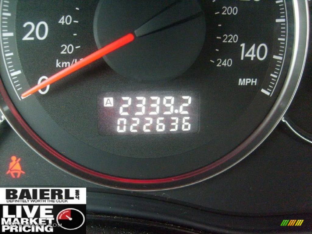 2009 Legacy 2.5i Sedan - Ruby Red Pearl / Off Black photo #20