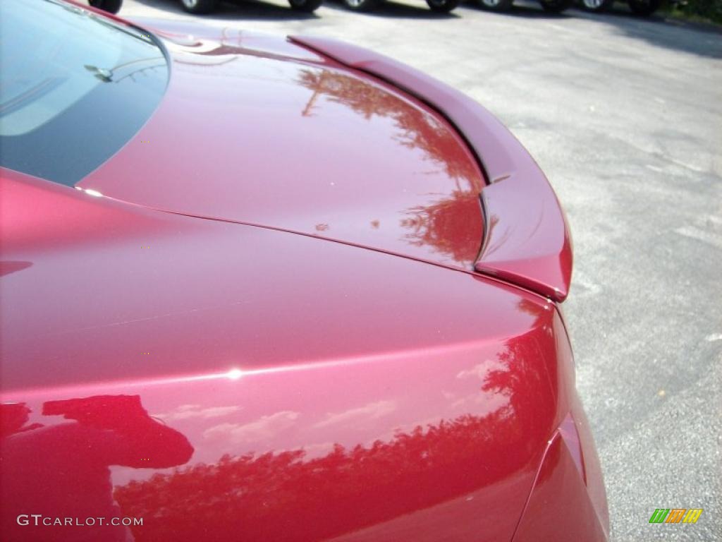 2011 Camaro LT/RS Coupe - Red Jewel Metallic / Beige photo #9