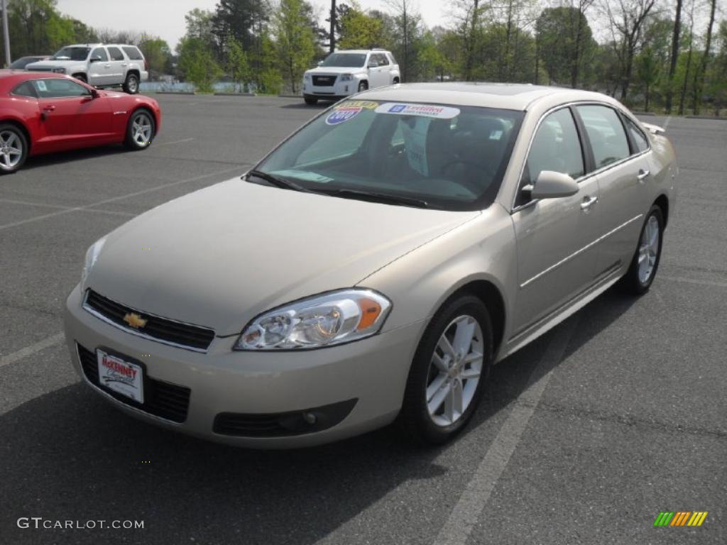 2010 Impala LTZ - Gold Mist Metallic / Neutral photo #1