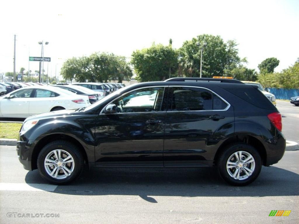 2011 Equinox LT - Black Granite Metallic / Jet Black photo #2