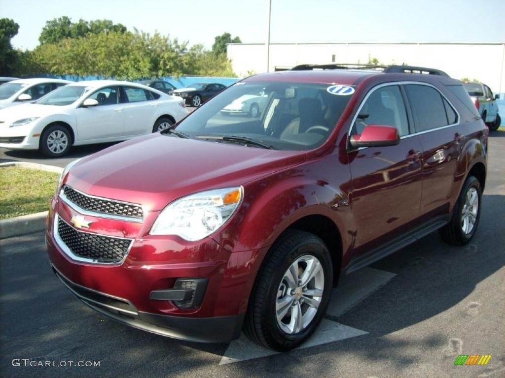 2011 Equinox LT - Cardinal Red Metallic / Jet Black photo #1