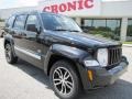 Brilliant Black Crystal Pearl 2011 Jeep Liberty Limited 70th Anniversary