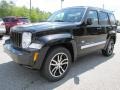 Brilliant Black Crystal Pearl 2011 Jeep Liberty Limited 70th Anniversary Exterior