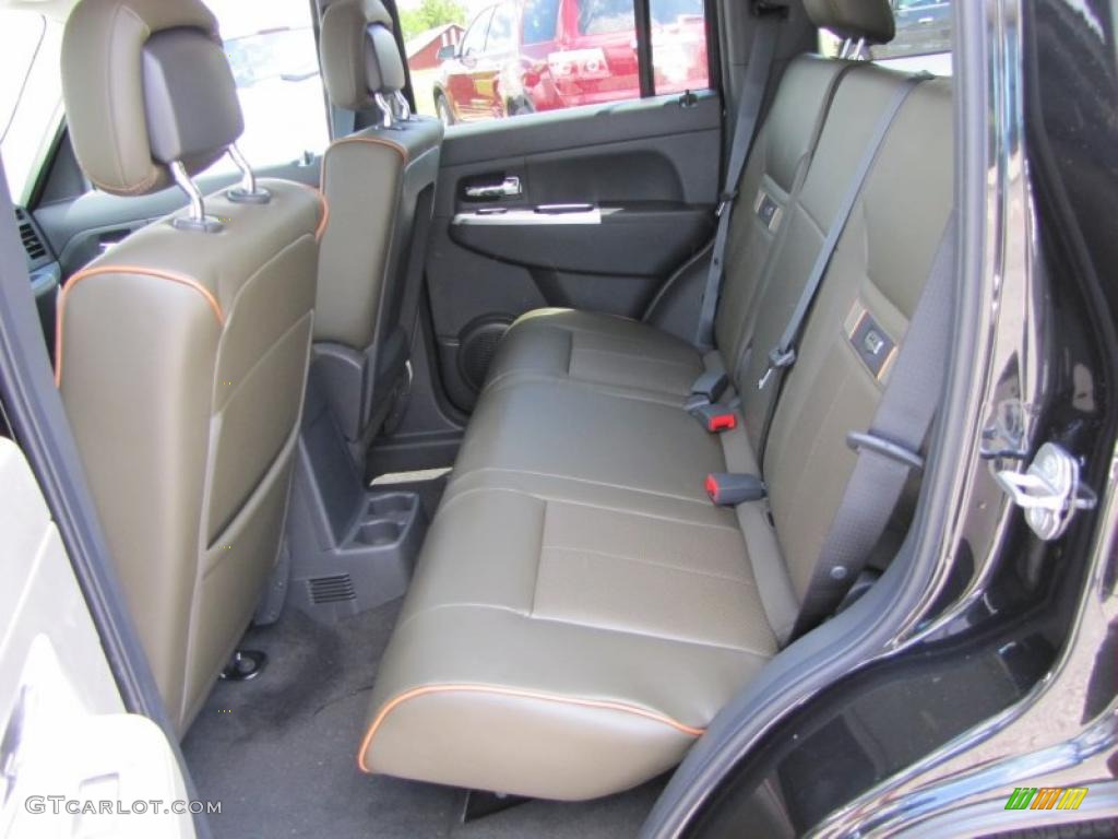 Dark Slate Gray/Dark Olive Interior 2011 Jeep Liberty Limited 70th Anniversary Photo #47921988