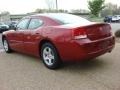 2010 Inferno Red Crystal Pearl Dodge Charger SXT  photo #4