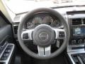 2011 Jeep Liberty Dark Slate Gray/Dark Olive Interior Steering Wheel Photo