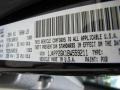 PXR: Brilliant Black Crystal Pearl 2011 Jeep Liberty Limited 70th Anniversary Color Code