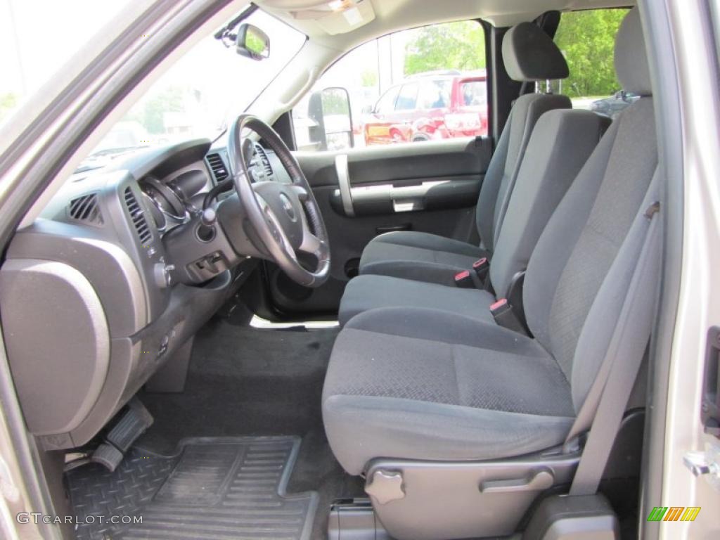 2007 Sierra 2500HD SLE Extended Cab 4x4 - Silver Birch Metallic / Ebony Black photo #10