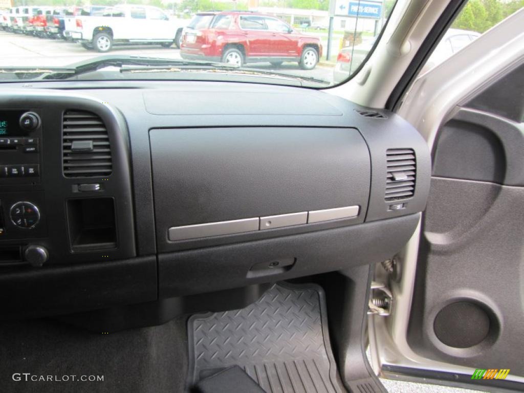 2007 Sierra 2500HD SLE Extended Cab 4x4 - Silver Birch Metallic / Ebony Black photo #15