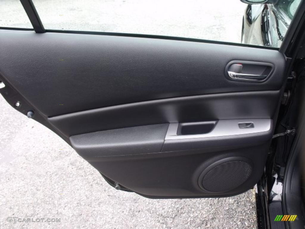 2009 MAZDA6 i Touring - Ebony Black / Black photo #15