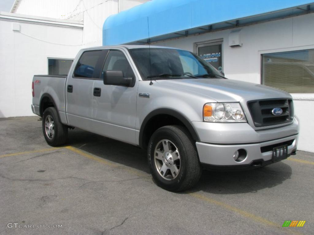 2006 F150 FX4 SuperCrew 4x4 - Silver Metallic / Black photo #1