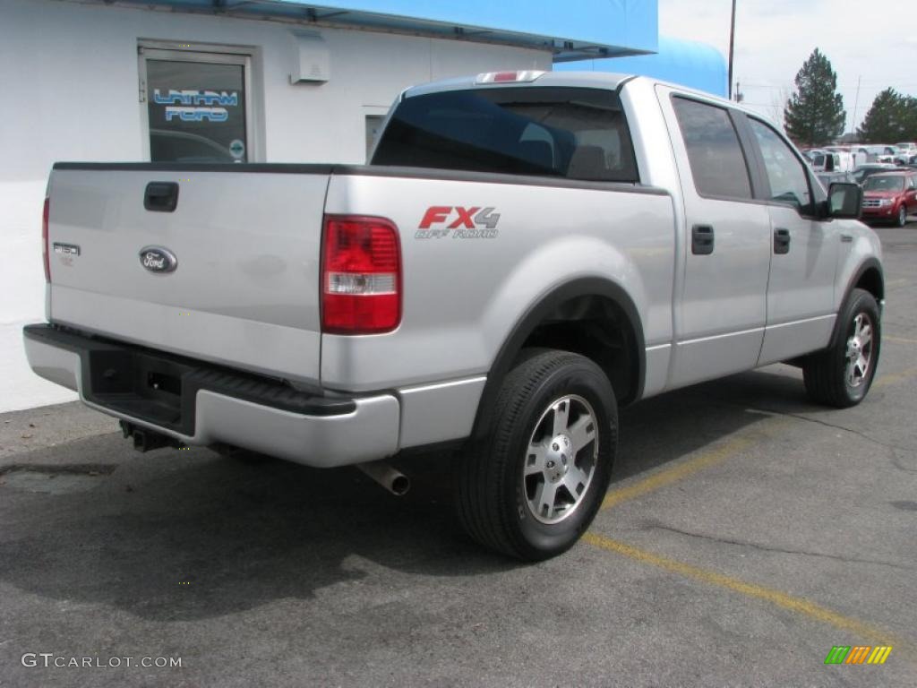 2006 F150 FX4 SuperCrew 4x4 - Silver Metallic / Black photo #5