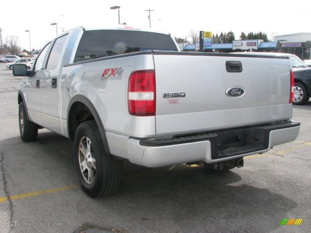 2006 F150 FX4 SuperCrew 4x4 - Silver Metallic / Black photo #7