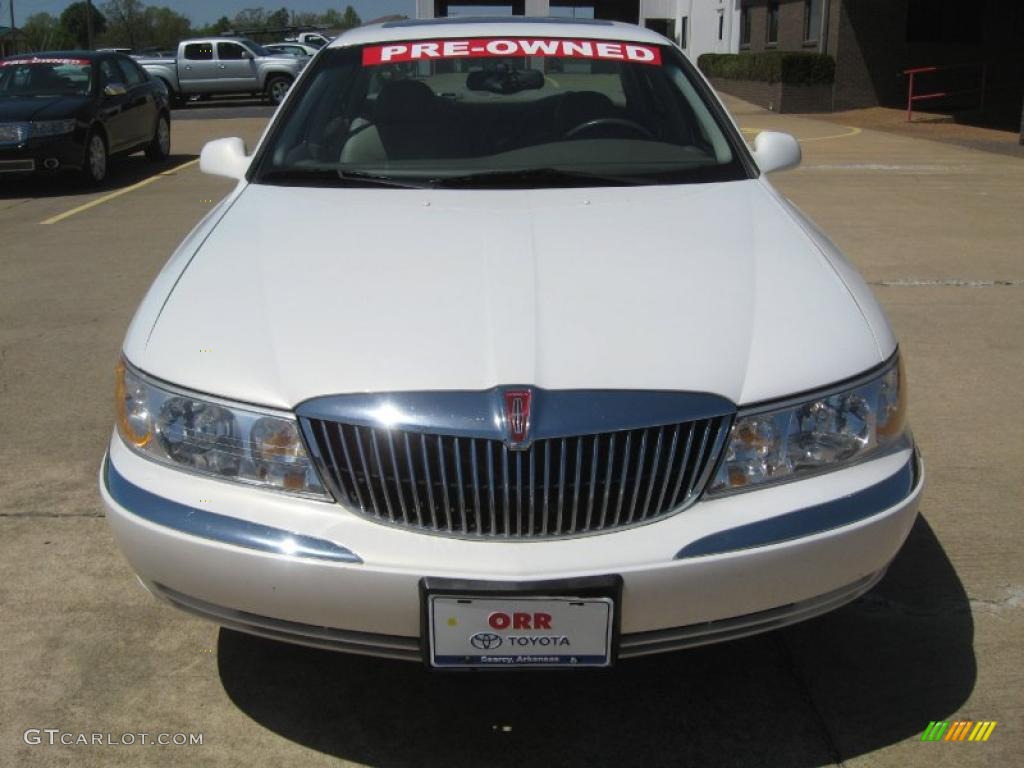 2000 Continental  - Vibrant White / Medium Parchment photo #2