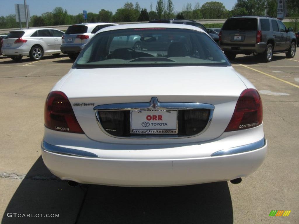 2000 Continental  - Vibrant White / Medium Parchment photo #6