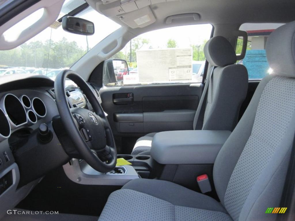 2011 Tundra TSS CrewMax 4x4 - Magnetic Gray Metallic / Graphite Gray photo #11