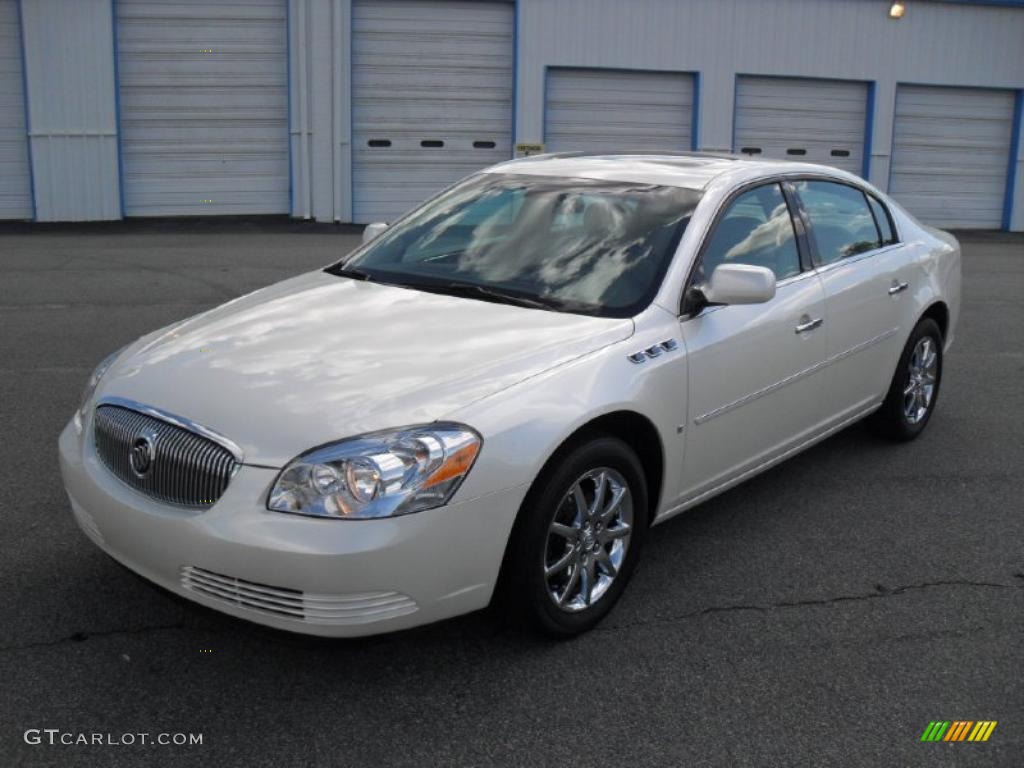 White Diamond Tricoat Buick Lucerne