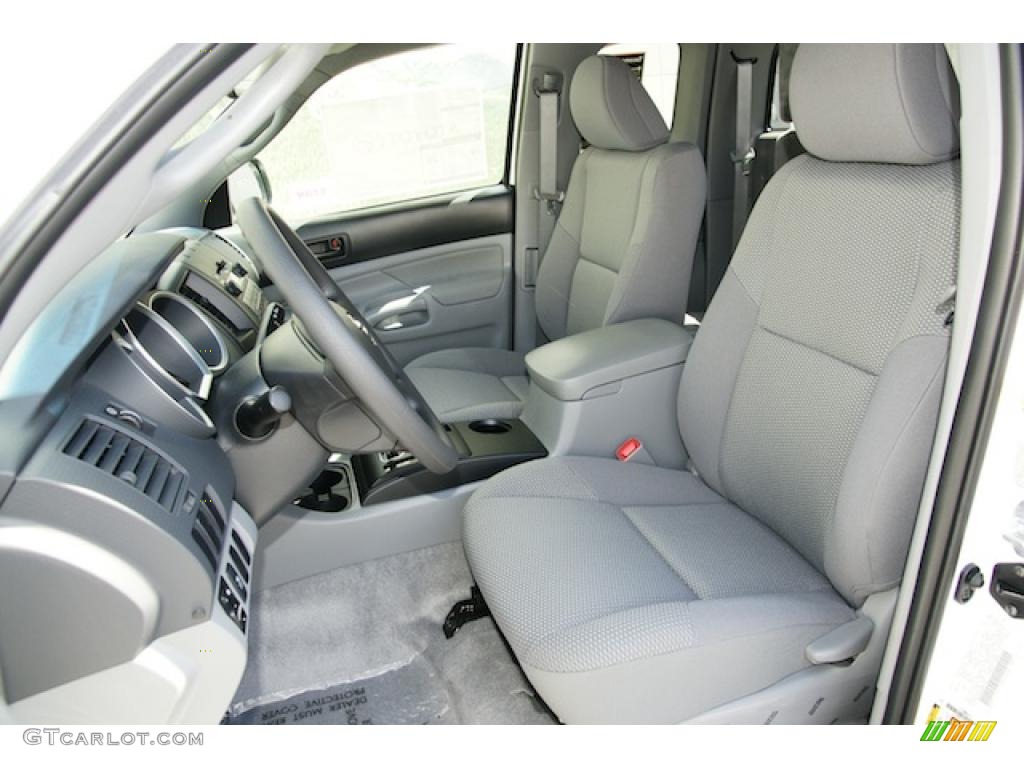 Graphite Gray Interior 2011 Toyota Tacoma Access Cab Photo #47925351