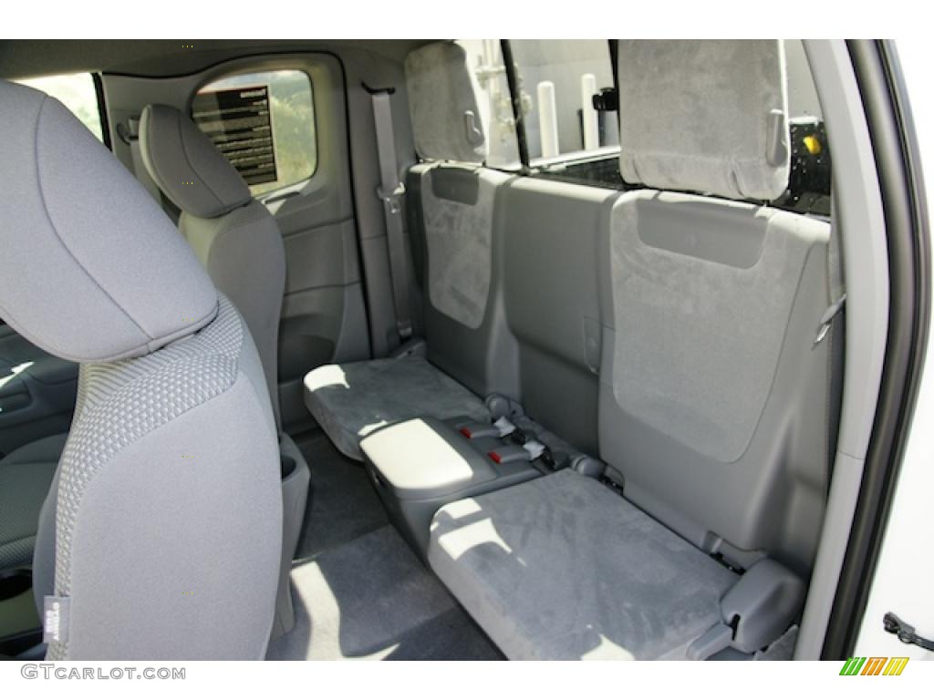 Graphite Gray Interior 2011 Toyota Tacoma Access Cab Photo #47925381