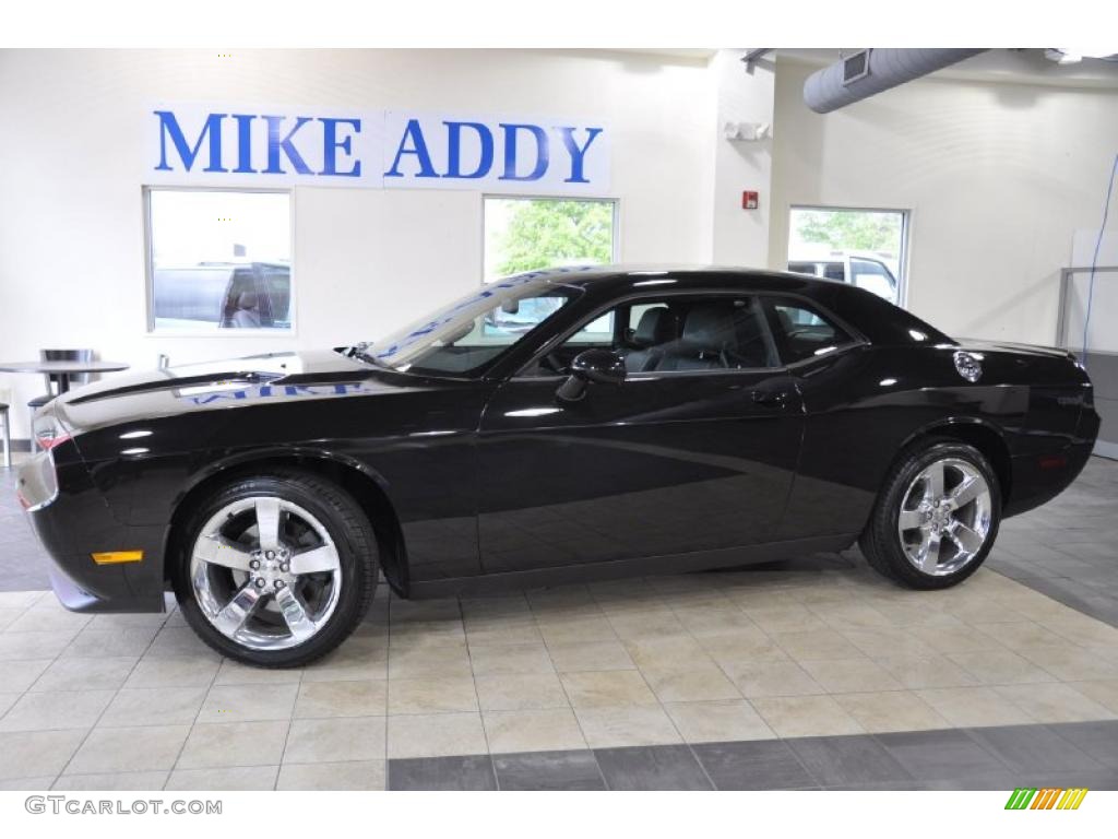 2011 Challenger Rallye - Brilliant Black Crystal Pearl / Dark Slate Gray photo #1